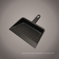 Plastic Dustpan 12" Flat Edge - Black